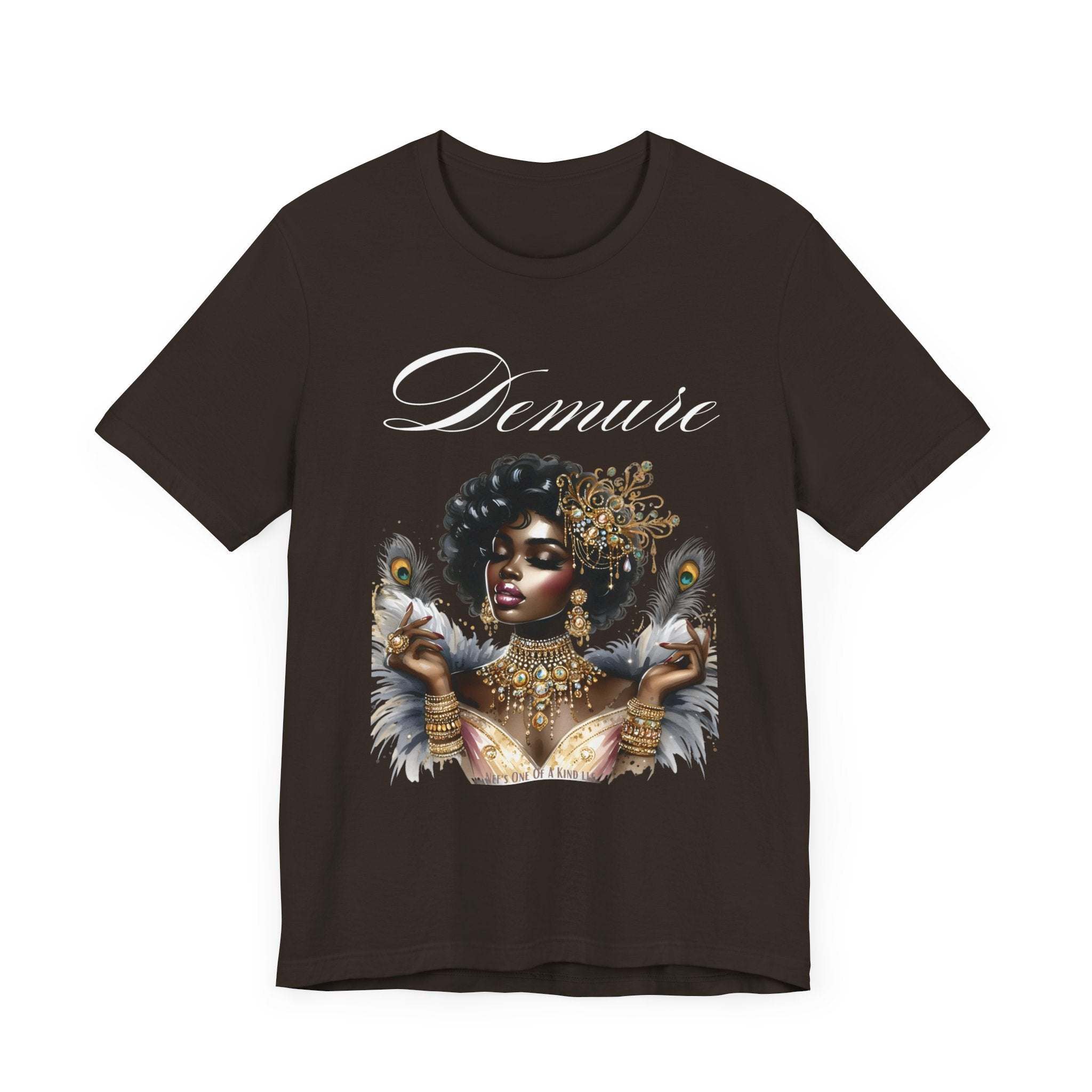 Demure Mindful Jersey Short Sleeve Tee